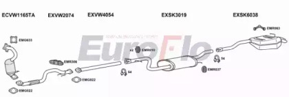 Глушитель EuroFlo 0 4941 SKOCT12 1001A